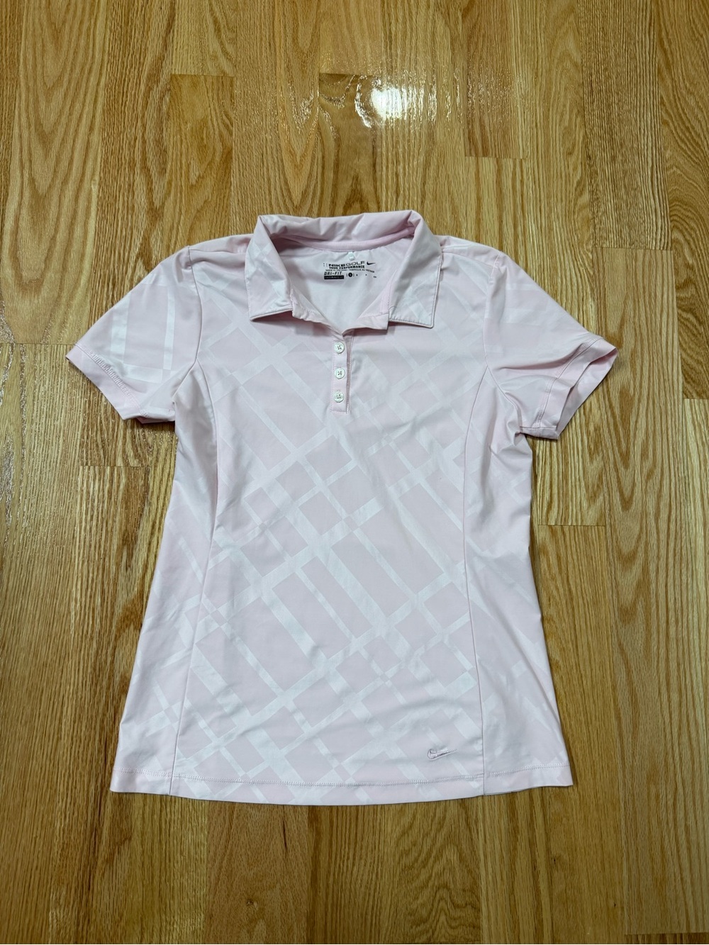 Nike Women’s Golf Tour Performance Dry Fit Polo Shirt Women’s Size Small Pink